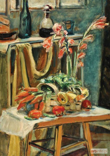 MENKES Zygmunt Józef (Sigmund, Sigmond) | Flowers on a Table