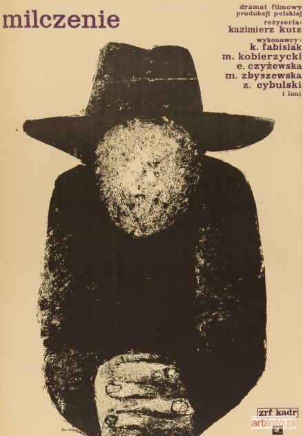 ŚWIERZY Waldemar | Plakat do filmu MILCZENIE, 1963