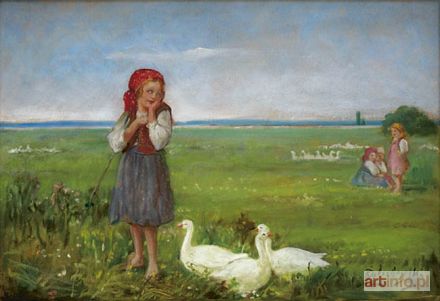 ŻELECHOWSKI Kasper | Dziewczynka pasąca gęsi