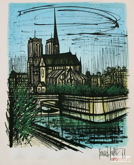 BUFFET Bernard | Katedra Notre-Dame (1968)