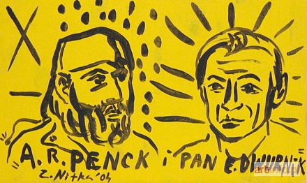 NITKA Zdzisław | A.R.Penck i Pan Dwurnik, 2004