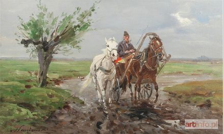 WASILEWSKI (Ignacy ZYGMUNTOWICZ) Czesław | Zaprzęg, ok. 1930