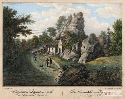 AUER Karol | Pustynia w Zegartowicach w Sandeckim Cyrkule, 1837/38