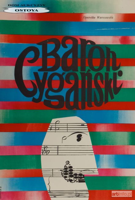 MROSZCZAK Marcin | Plakat BARON CYGAŃSKI, 1966