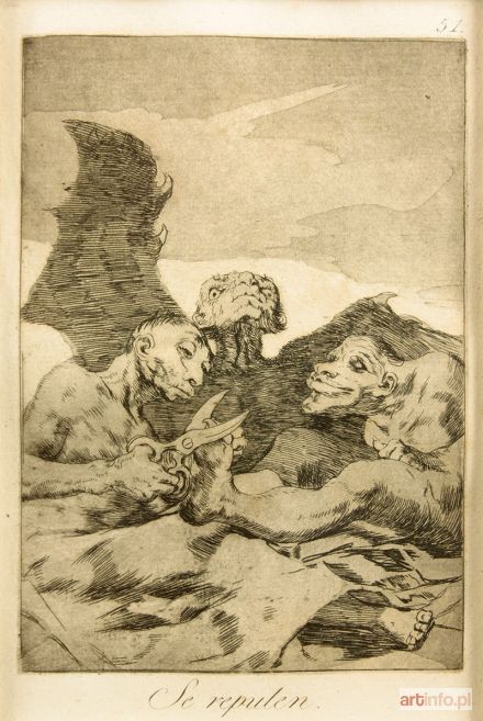 GOYA Y LUCIENTES Francisco | Kaprysy-stroją się, l. 1918-1928