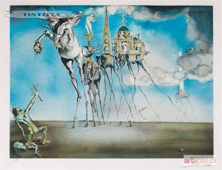 DALI Salvador | KUSZENIE ŚW. ANTONIEGO, ok. 1980