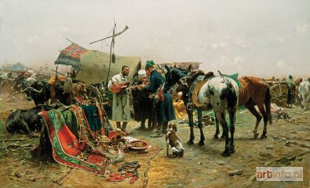 BRANDT Józef | Jarmark w Bałcie na Podolu, 1886 r.