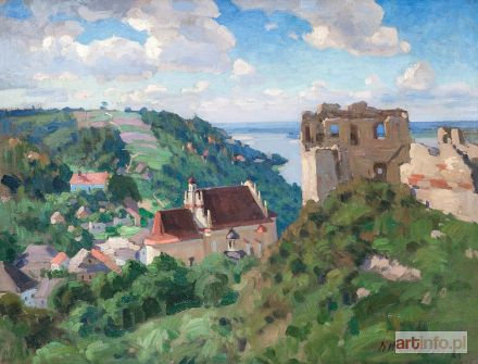 WRÓBLEWSKI Konstanty | Pejzaż z Kazimierza nad Wisłą, 1931 r.