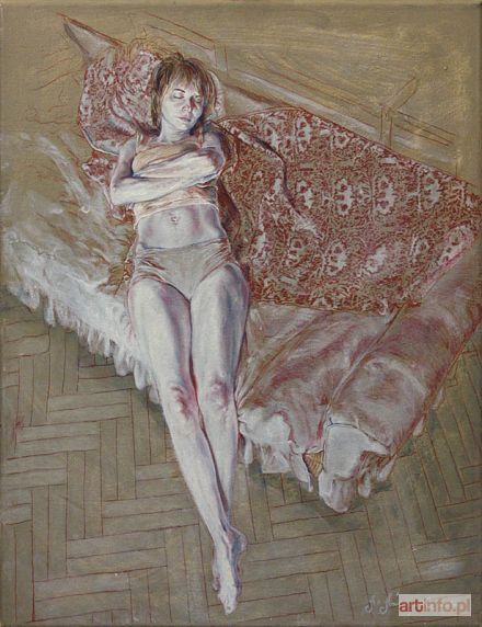 ANUSZEWSKA Anna | Przy oknie (Ksenia śpiąca) IV, 2012