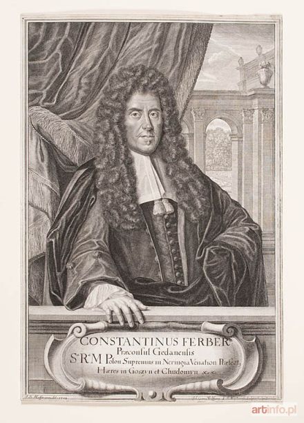 WOLFFGANG Johann Georg | Constantinus Ferber, Consul Gedanensis, 1704