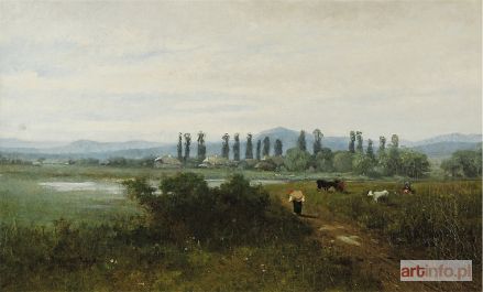 MALECKI Władysław | Pejzaż, 1886?