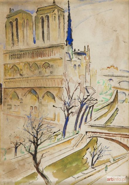 MUTER Mela (Mutermilch Maria Melania) | Katedra Notre-Dame w Paryżu, 1945 r.