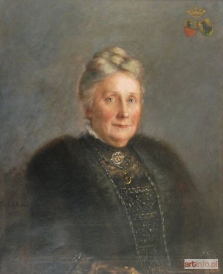 SCHLIEBEN Frieda | Portret Gertrudy von Schlippe, 1912