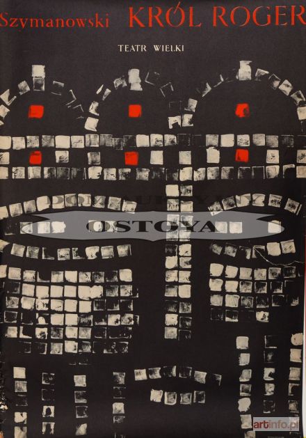ŚWIERZY Waldemar | Plakat SZYMANOWSKI, KRÓL ROGER, 1965