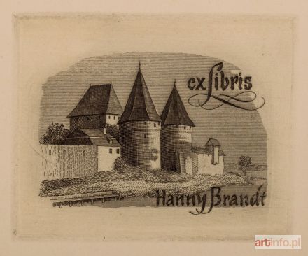 BRANDT Bogusław | MALBORK - EKSLIBRIS HANNY BRANDT