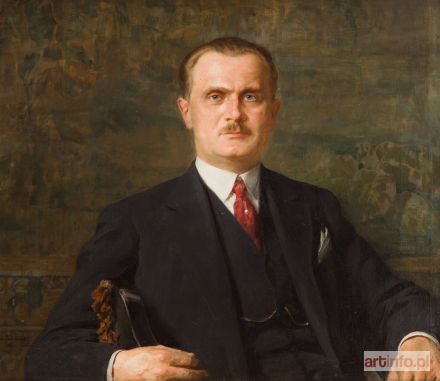 POCHWALSKI Kazimierz Teofil | Portret Bolesława Kotkowskiego, 1927 r.