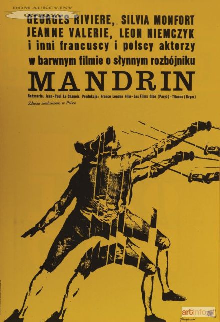 NEUGEBAUER Jacek | Plakat do filmu MANDRIN, 1965