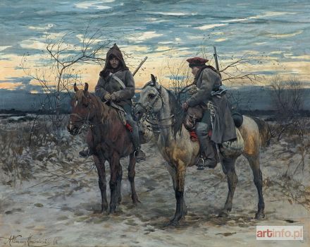 WIERUSZ-KOWALSKI Alfred | KONNY PATROL, 1878