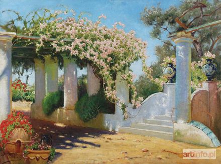 BRATKOWSKI Roman | Capri - altana w słońcu, 1929