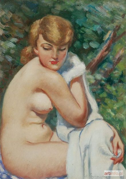 ŻURAWSKI Stanisław | Akt kobiety - Toaleta