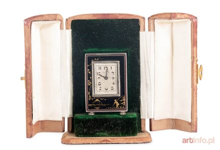 Zegarek podrożny – kareciak, Szwajcaria (La Chaux-de-Fonds), l. 1880–1933