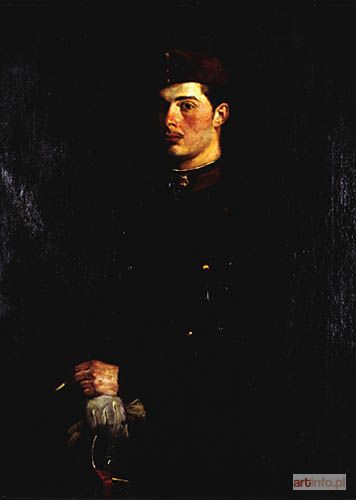 KOSSAK Wojciech | Autoportret w mundurze ułańskim 1878