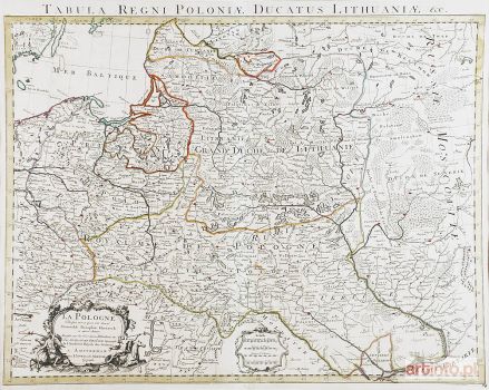 L`ISLE Guillaume de | Mapa Polski