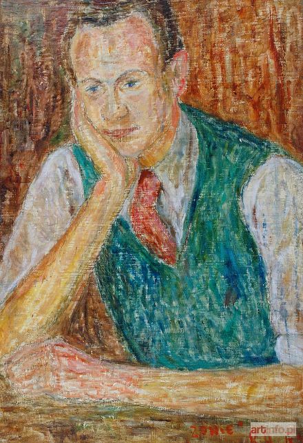 ARTYMOWSKI Roman | Portret mężczyzny - Autoportret (?), 1945