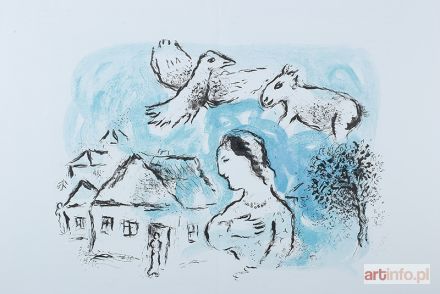 CHAGALL Marc | Wioska (Le Village), 1977 r.