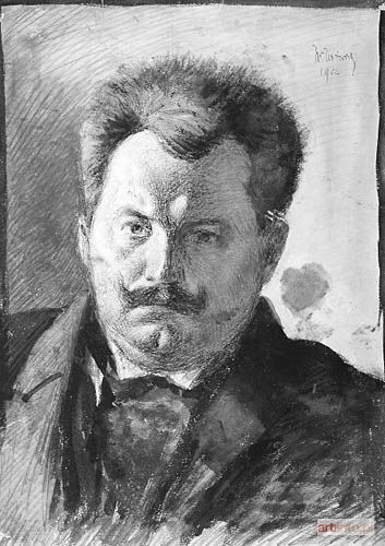 MITARSKI Wilhelm | Portret Jana Kasprowicza, 1902