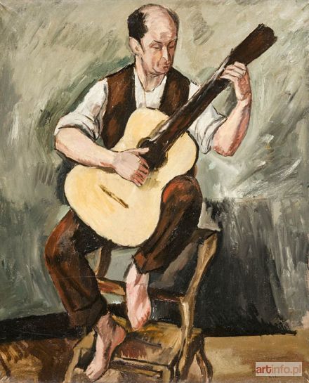 MONDZAIN Szymon (Simon, Szmaj) | LE GUITARISTE, 1922