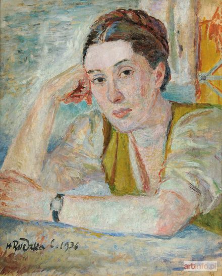 RUDZKA-CYBISOWA Hanna | PORTRET HALINY GRZYBOWSKIEJ, 1936