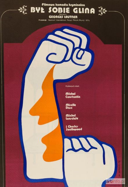 GÓRKA Wiktor | Plakat do filmu BYŁ SOBIE GLINA, 1973