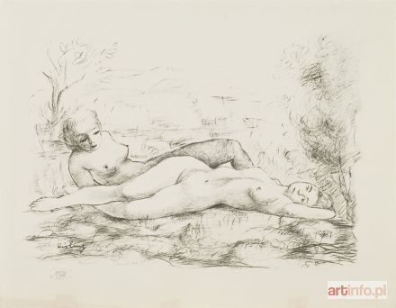 KISLING Mojżesz | DWA AKTY DZIEWCZYN