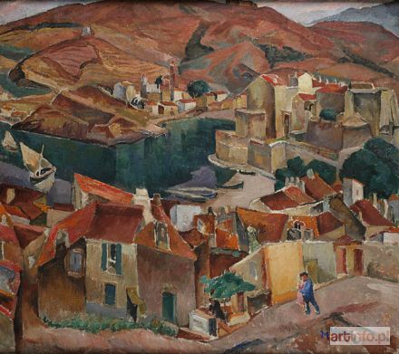 MUTER Mela (Mutermilch Maria Melania) | Pejzaż z okolic Collioure, 1921 - 1922