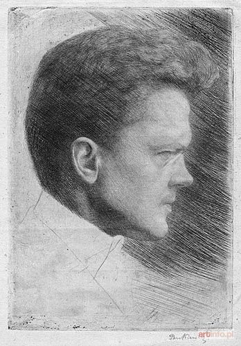 PANKIEWICZ Józef | Autoportret, 1900