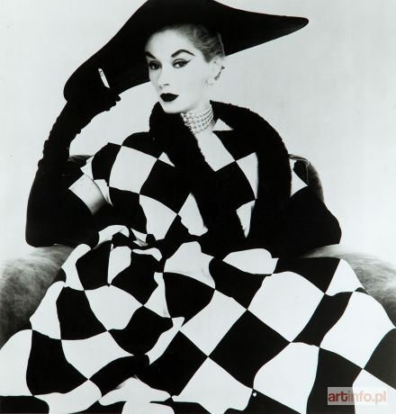 PENN Irving | Harlequin Dress, Nowy York 1950