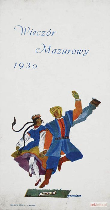 STRYJEŃSKA Zofia | Wieczór mazurowy, 1930