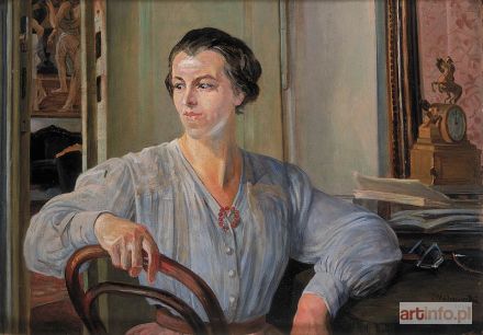 MALCZEWSKI Jacek | Portret Julii, córki artysty, 1922