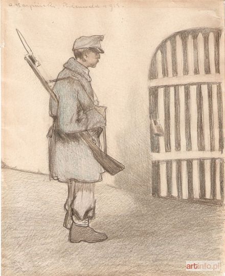 PAUTSCH Fryderyk | Żołnierz austriacki, 1915