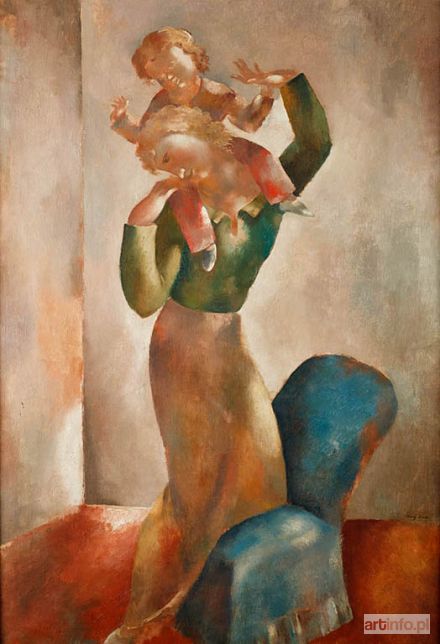 ZAK Eugeniusz | Kobieta z dzieckiem, 1925