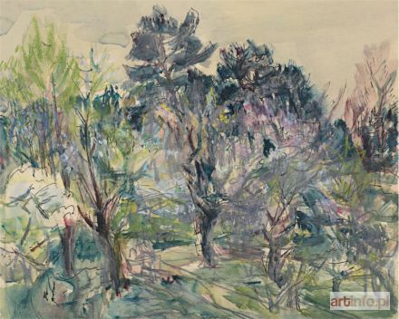 EPSTEIN Henryk (Chaim) | Paysage aux arbres