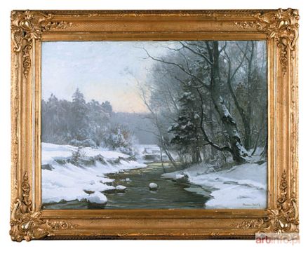 ANDERSEN-LUNDBY Anders | Zimowy pejzaż z rzeką