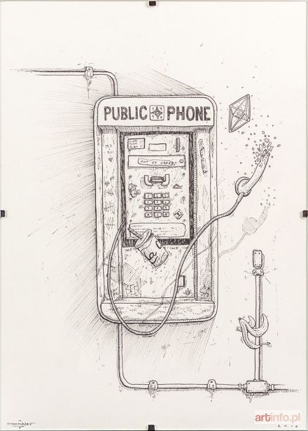 SOMEART (pseud.) | Public phone, 2016