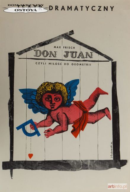 SROKOWSKI Jerzy | Plakat MAX FRISCH, DON JUAN, 1964