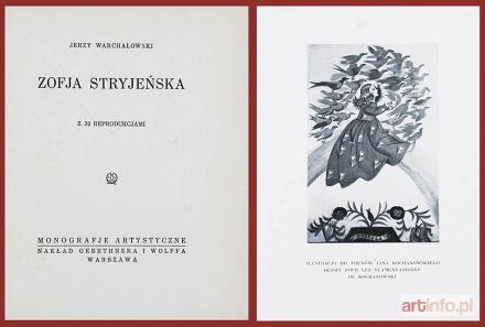 STRYJEŃSKA Zofia | Jerzy Warchałowski, Zofia Stryjeńska.