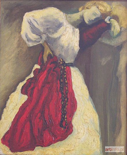 KATZ Emmanuel (zw. Mané-Katz) | Femme a la robe blanche (ca.1925)