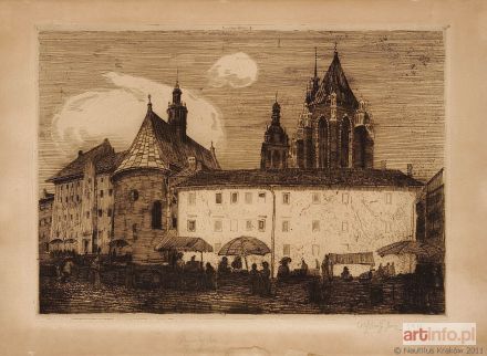 SKOCZYLAS Władysław | Mały Rynek w Krakowie, 1911