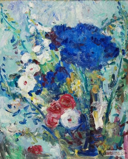 BILIŃSKI Roman | Niebieskie kwiaty [Fiori in blu], 1963