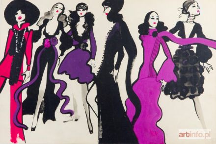 ŚWIERZY Waldemar | Moda Polska na wieczory zimowe, 1969 r.